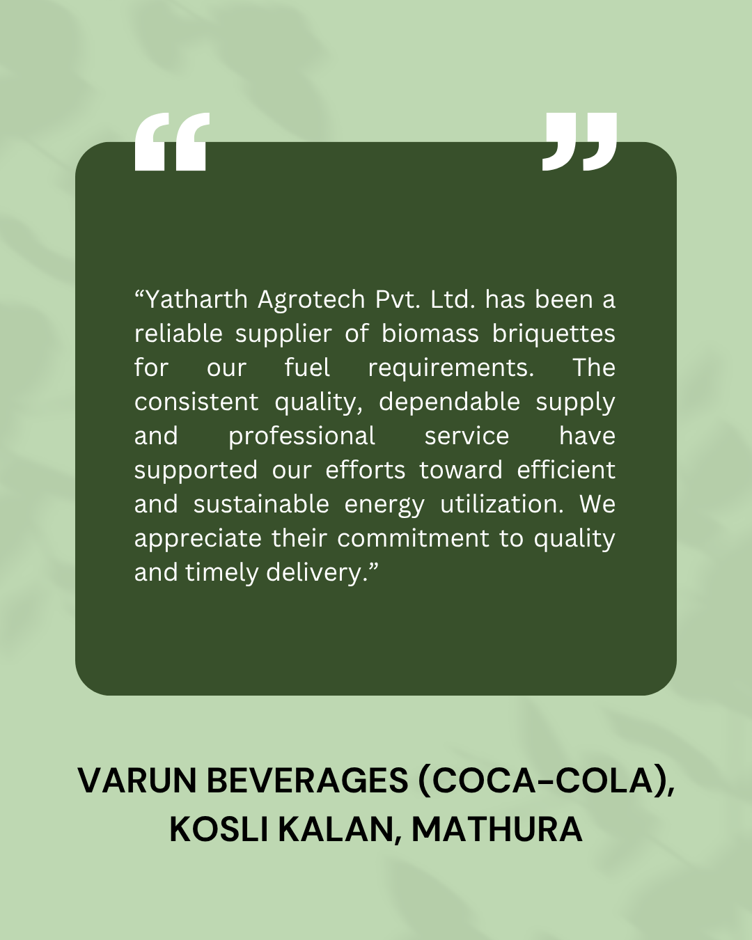 Green Modern Customer Testimonials Instagram Post (1)